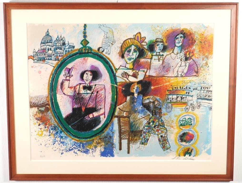Theo Tobiasse - 'People Of Venice' Limited