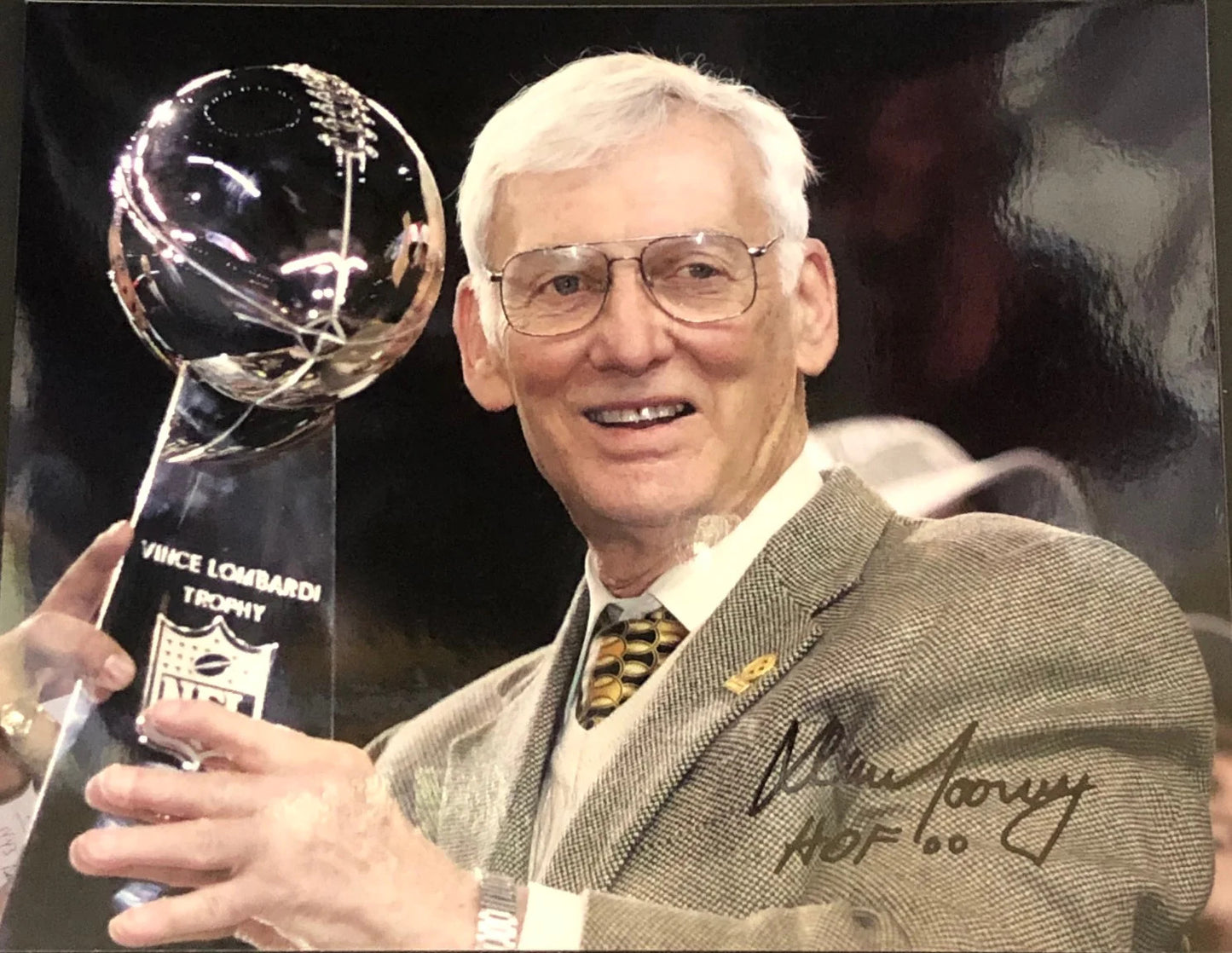 Dan Rooney Autographed 8X10 Football Photo
