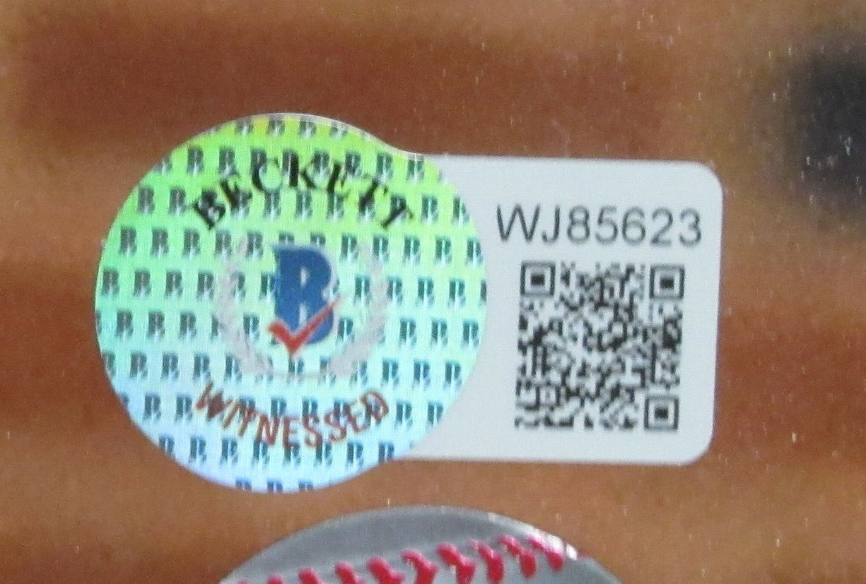 Ronald Acuna Jr. Signed/Autographed 16X20 Photo Braves Framed Beckett 200799