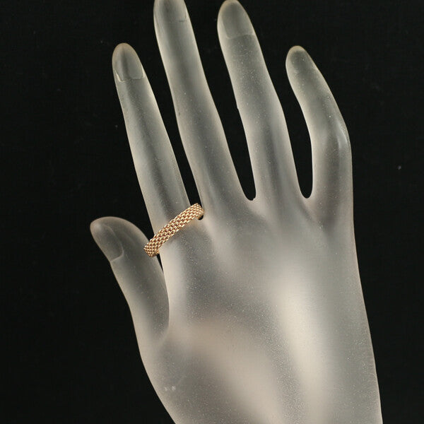Tiffany&Co. Ring Mesh Somerset Us8 18K 750 Rose Gold