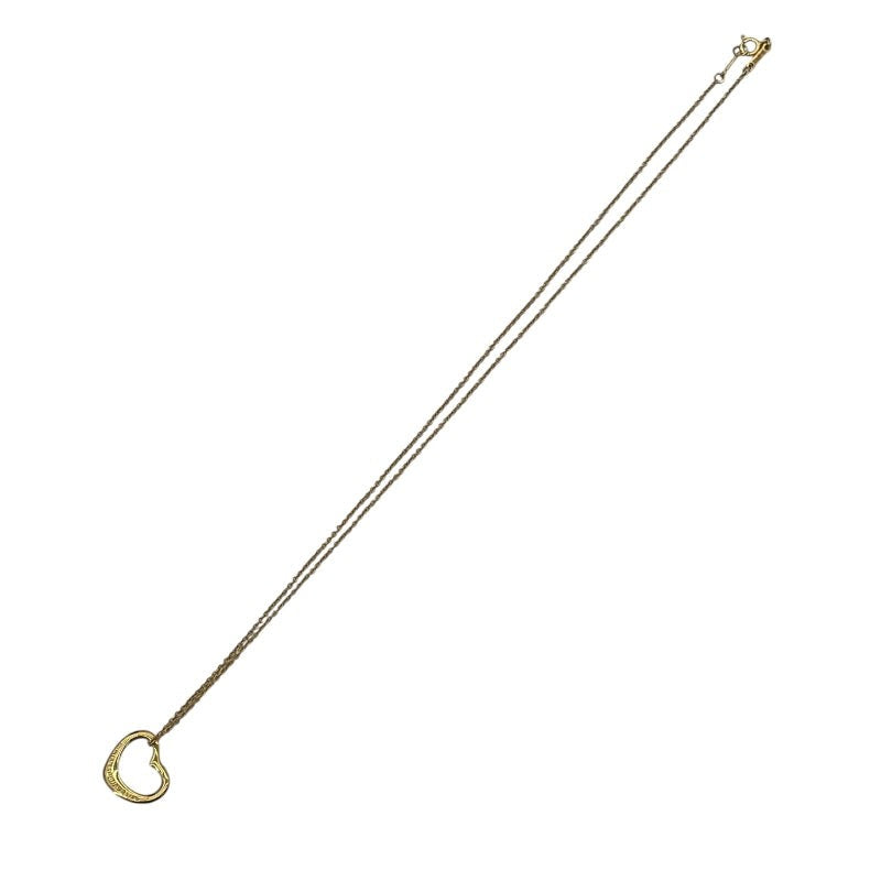Tiffany & Co. Open Heart Necklace Gold 750