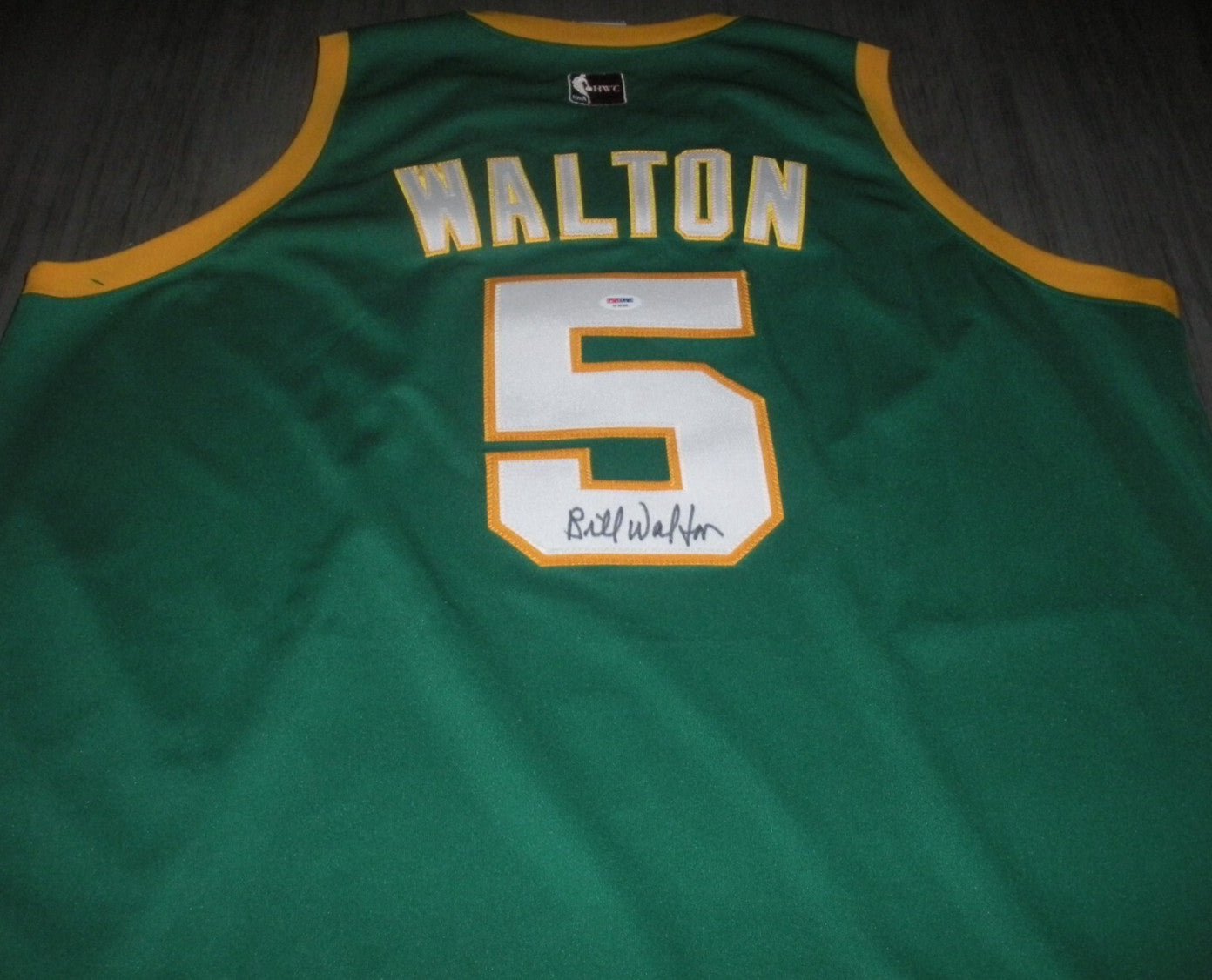 Bill Walton Boston Celtics Psa/Dna/Coa Signed