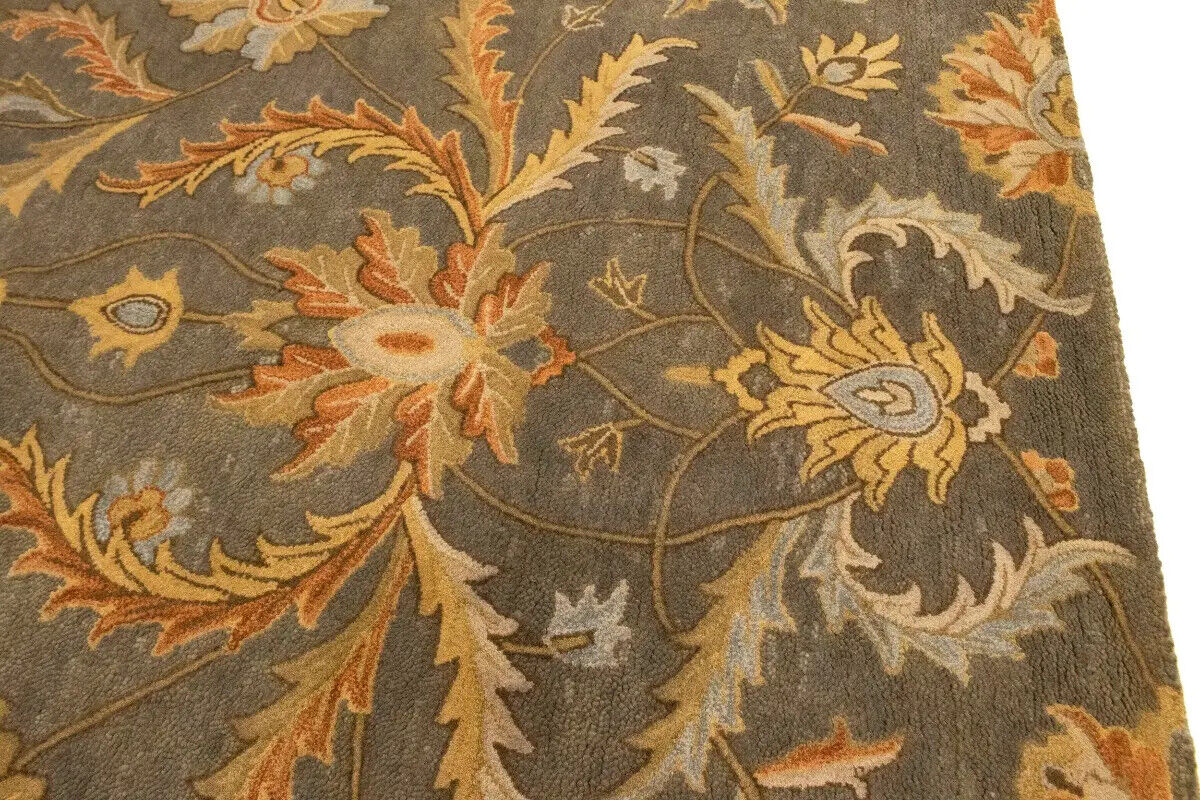 8X11 Ft Hand-Tufted Modern Oriental Rug Large