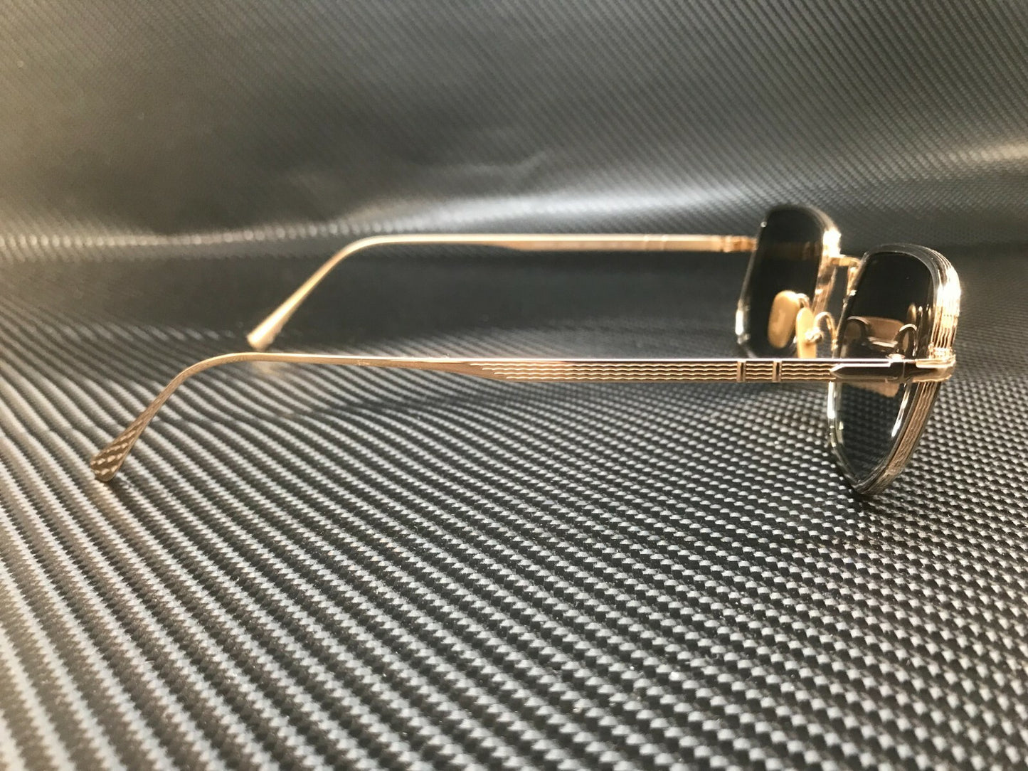 Persol Po5006St 800556 Gold Silver Square Round