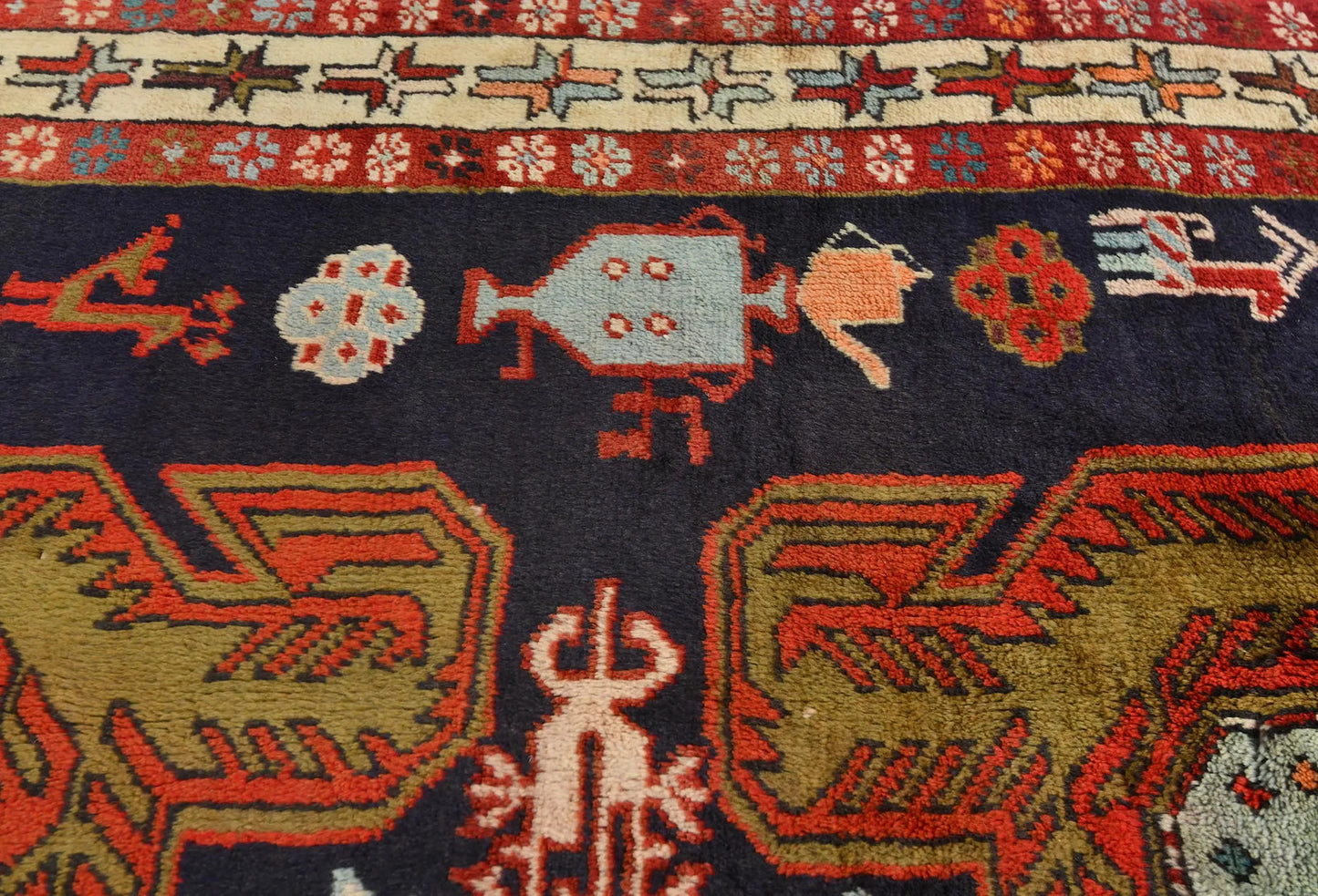 Handmade Tribal Style Wool Hallway Runner