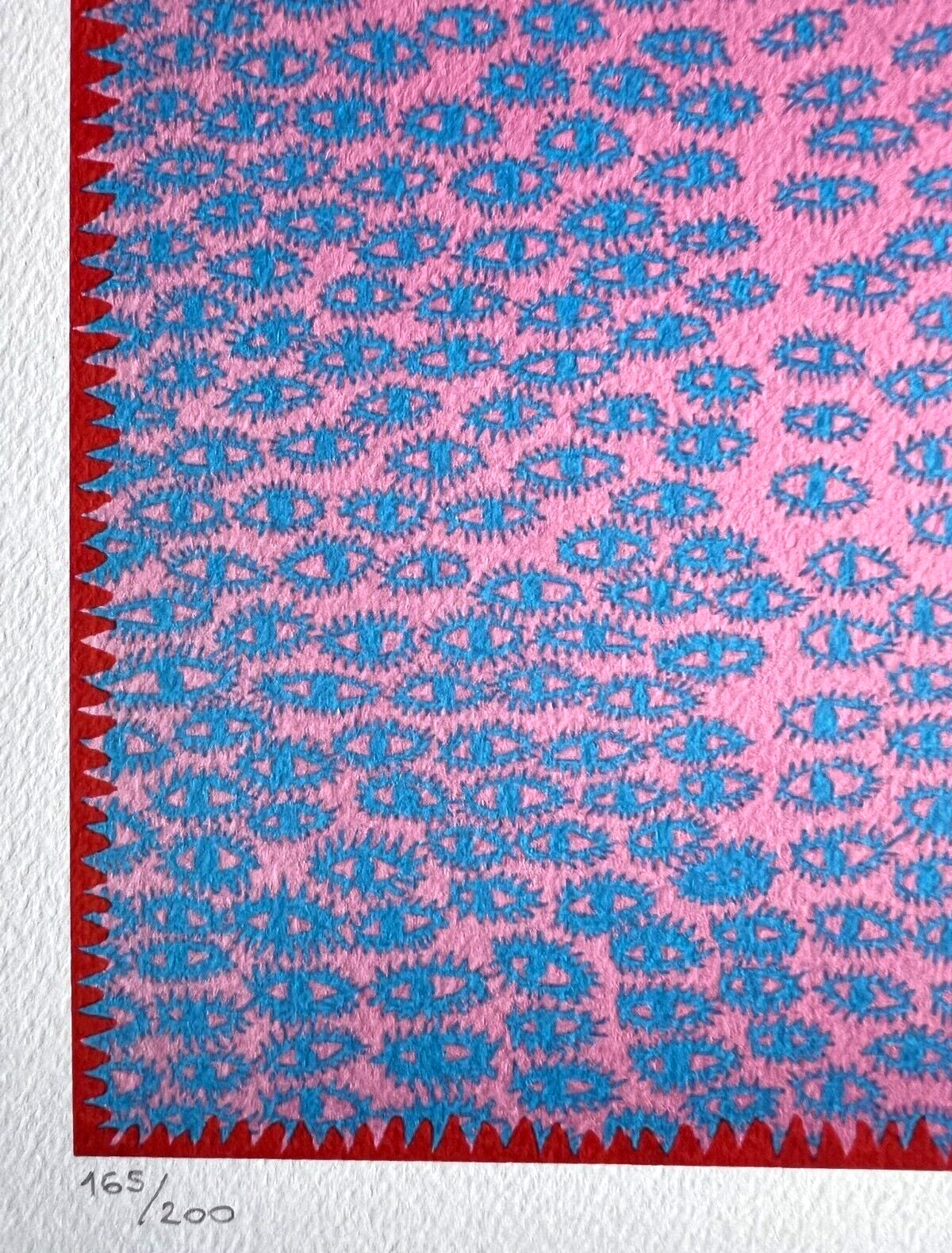 Yayoi Kusama Lithograph (Mori Art Museum) Coa Limited Edition 200