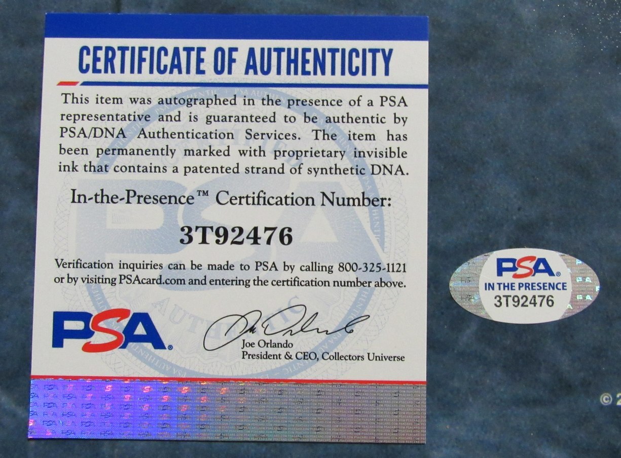 Penny Hardaway Autographed 16X20 Photo Orlando Magic Psa/Dna