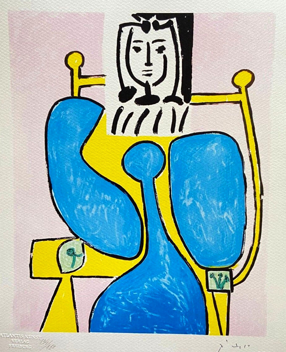 Pablo Picasso Lithograph Coa Signed By Hand/Numbered Rare