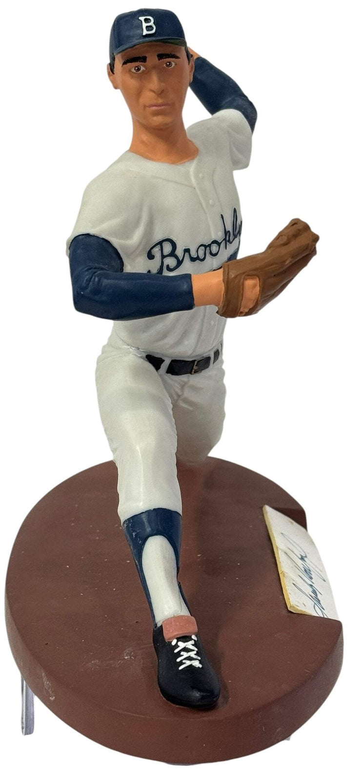 Sandy Koufax Autographed Salvino Figurine