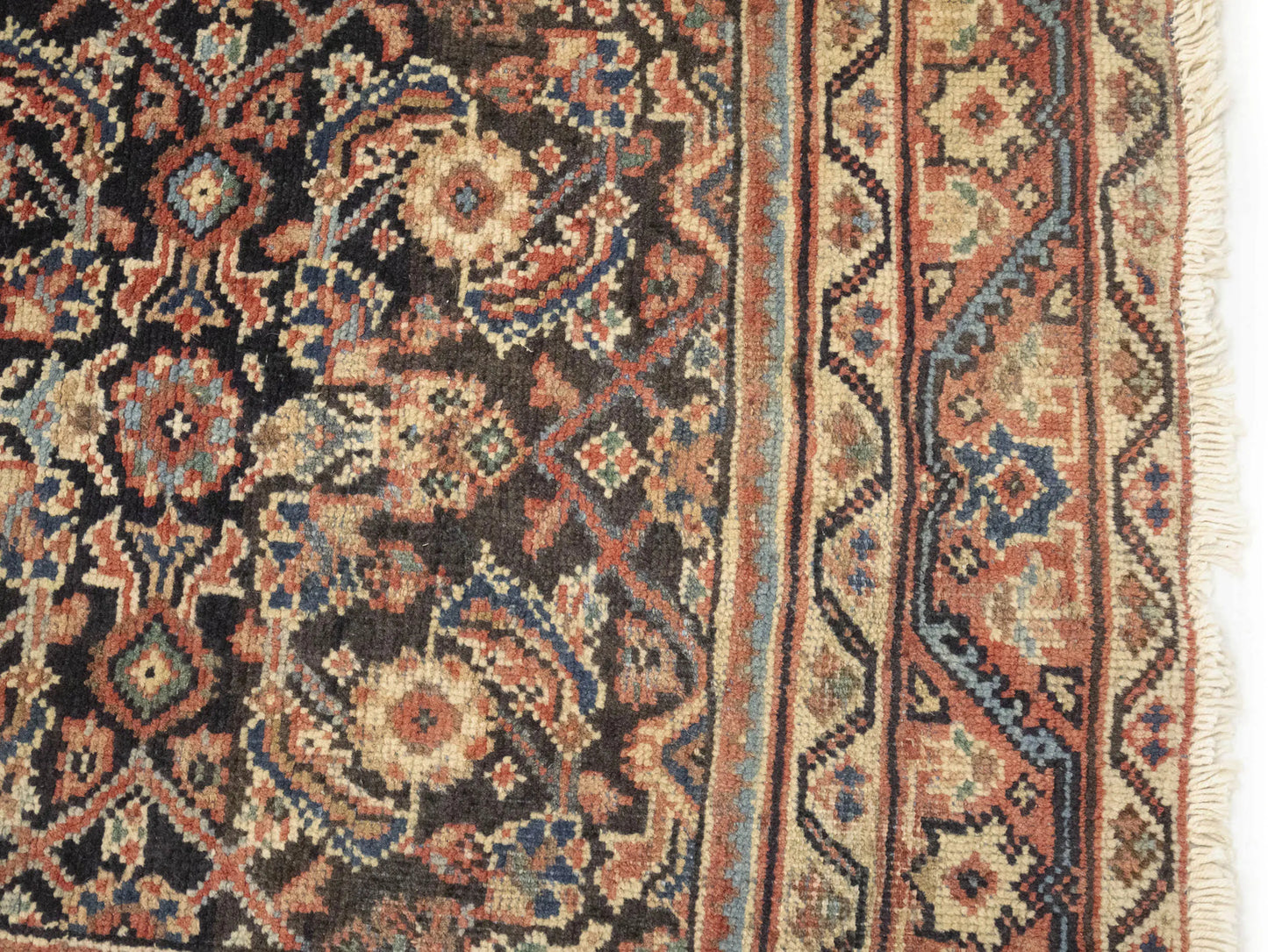 4X10 Ft Hand-Knotted Allover Floral Design