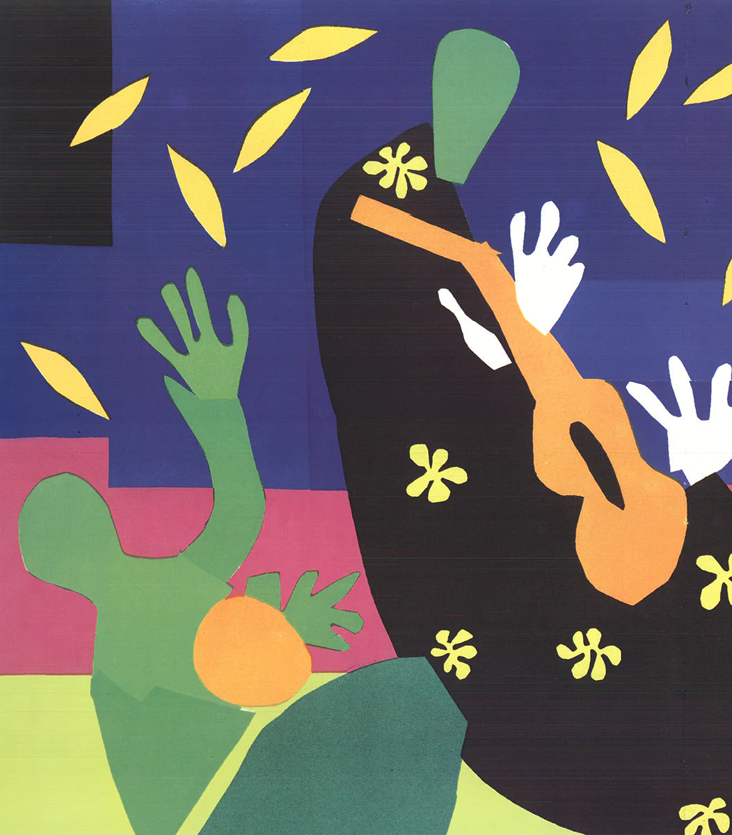 Henri Matisse La Tristesse Du Roi " Offset Lithograph Modernism
