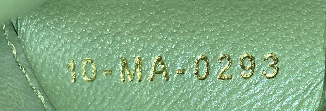 Christian Dior Lady D-Joy Bag Cannage Quilt Lambskin Micro