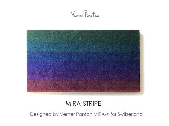 Verner Panton Mira-X Stripe Large Velvet Multi