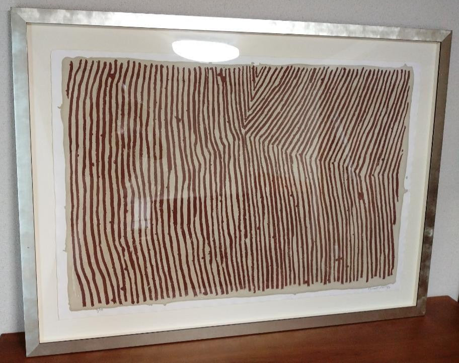 Joan Hernandez Pijuan "Roturat Ii" 1997 Aquatint Hand Signed Ltd Ed. 9/50 Large