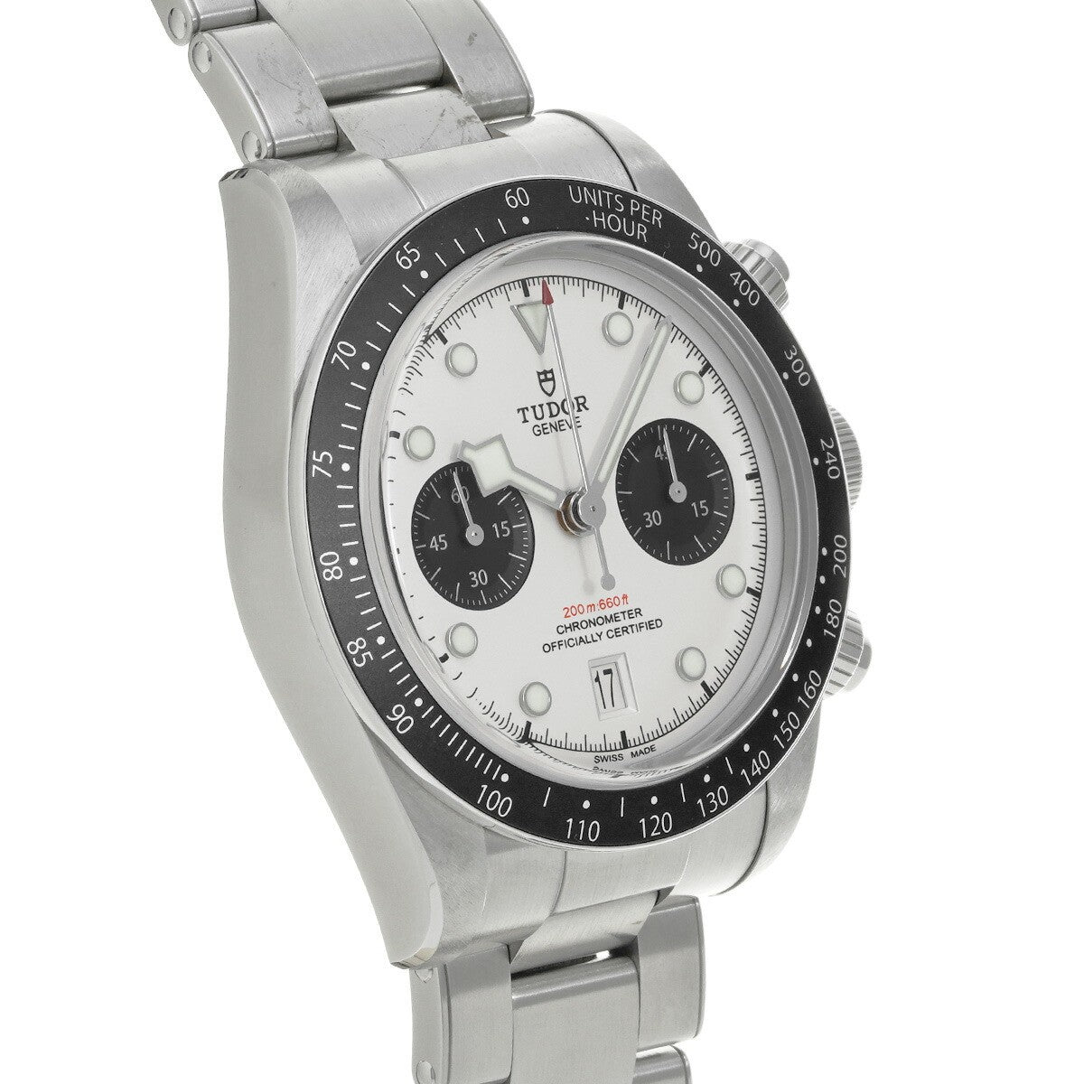 Tudor Black Bay Chrono 79360N Silver Case Size 4141Mm Men'S Used Watch #6449