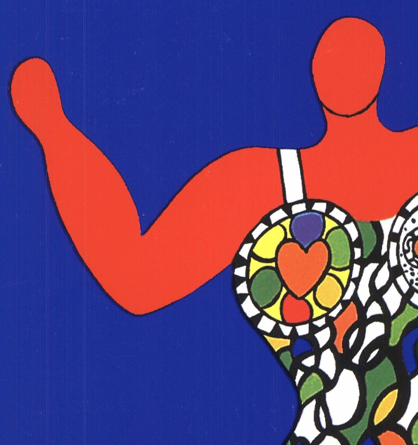 Niki De Saint Phalle Volleyball " Poster Modernism