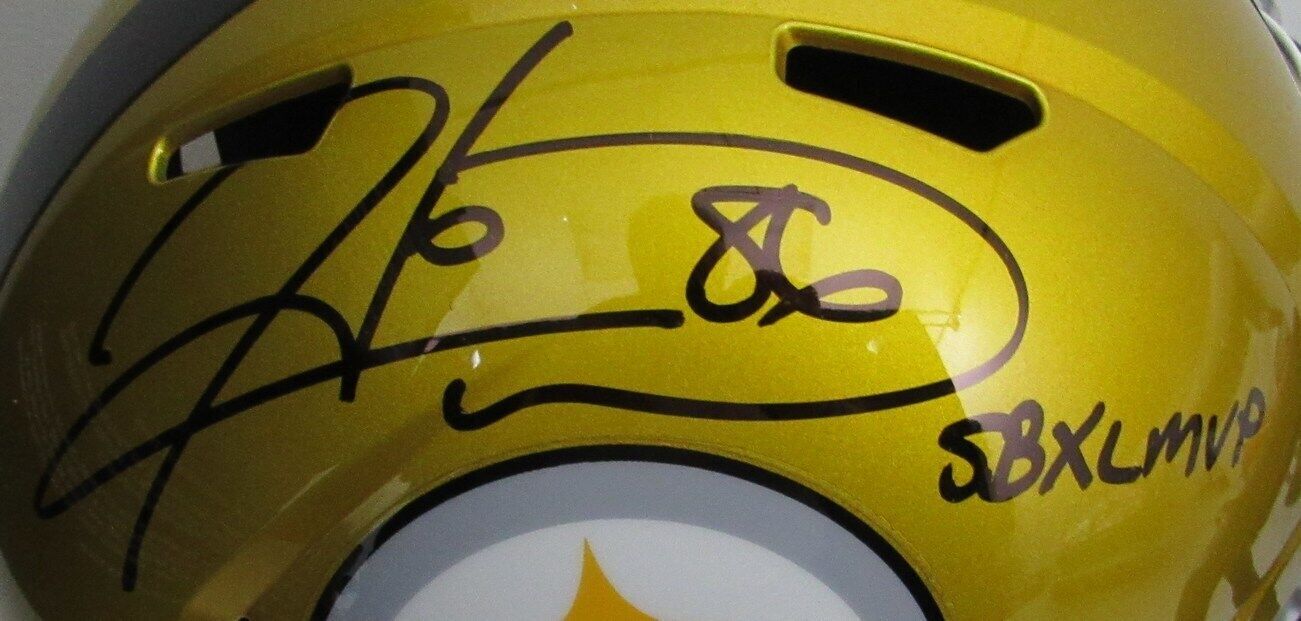 Hines Ward Autographed/Inscr Full Size Flash