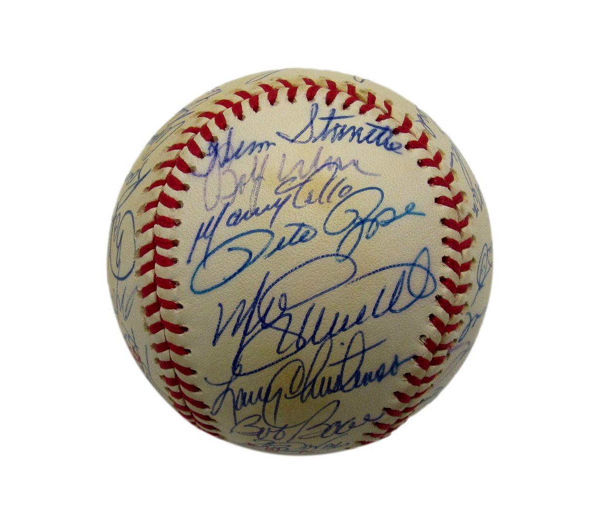 1980 Phillies Team-Signed (31) 1980 World Series