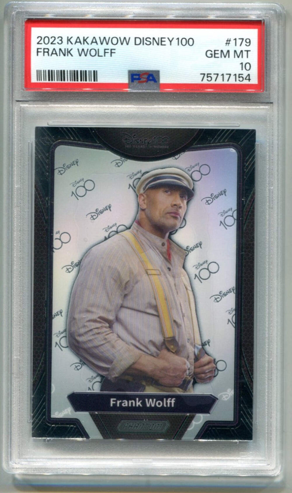 Frank Wolff 2023 Kaskawow Disney 100 #179 Card