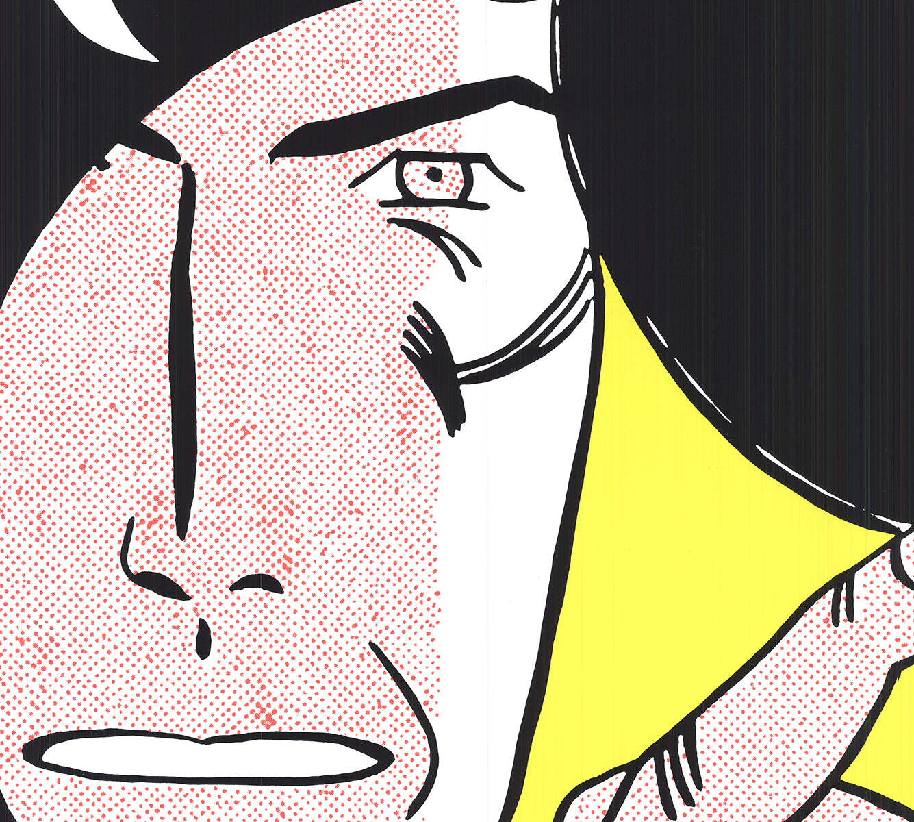 Roy Lichtenstein I Can See The Whole Room " Serigraph Pop Art
