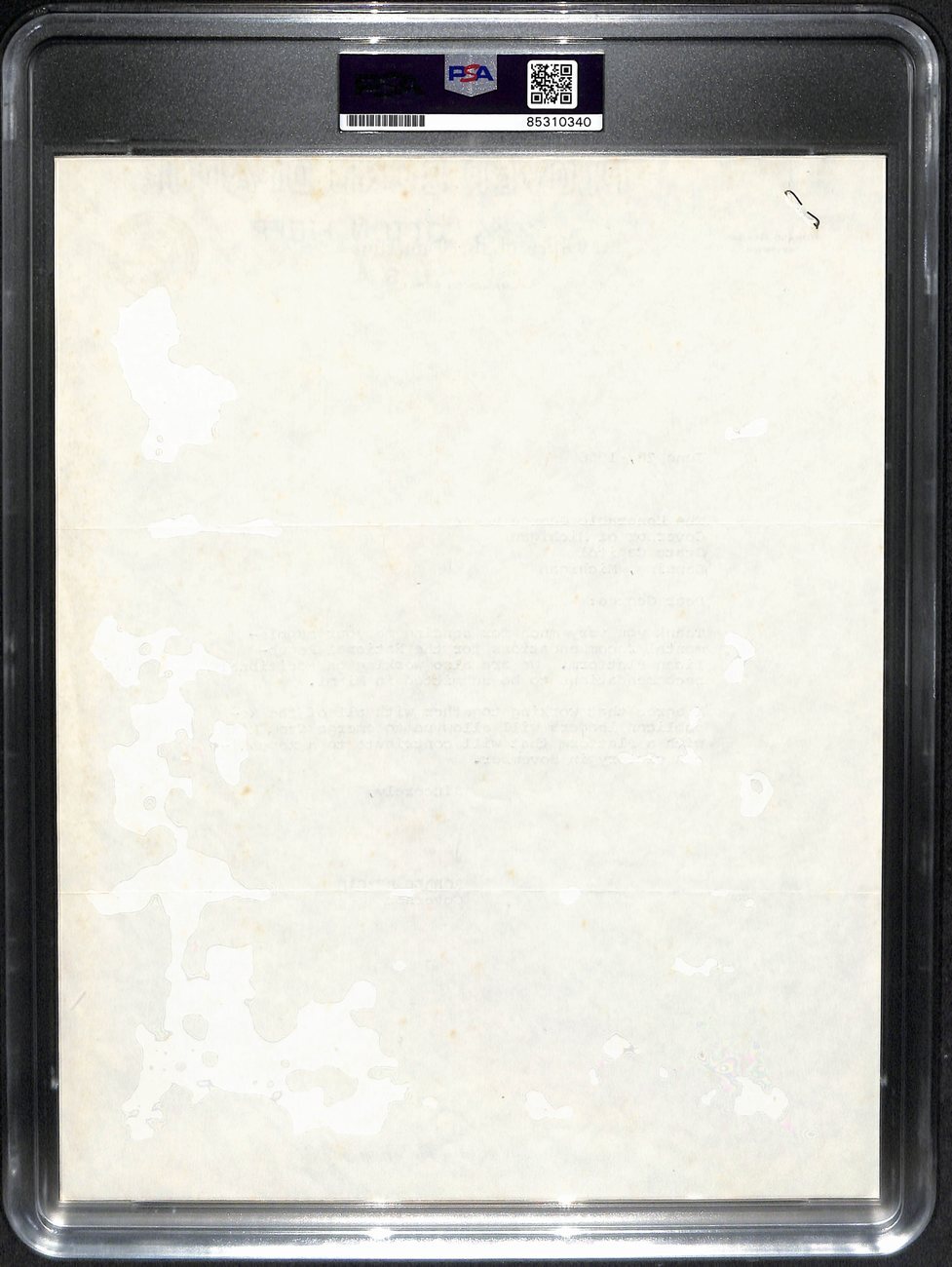 Ronald Reagan President Signed 1968 Typed Letter