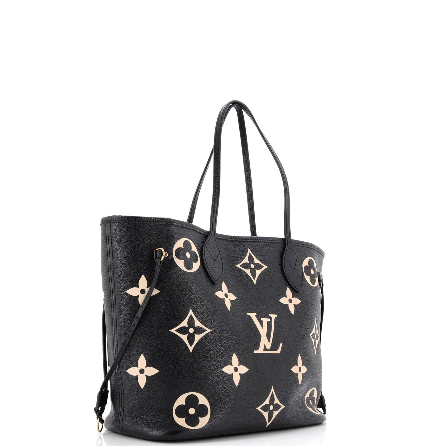 Louis Vuitton Neverfull Nm Tote Bicolor Monogram Empreinte Giant Mm