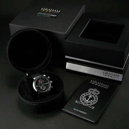 Graham Silverstone Mercedes Gp Trackmaster Chronograph 2Mebs.B02A