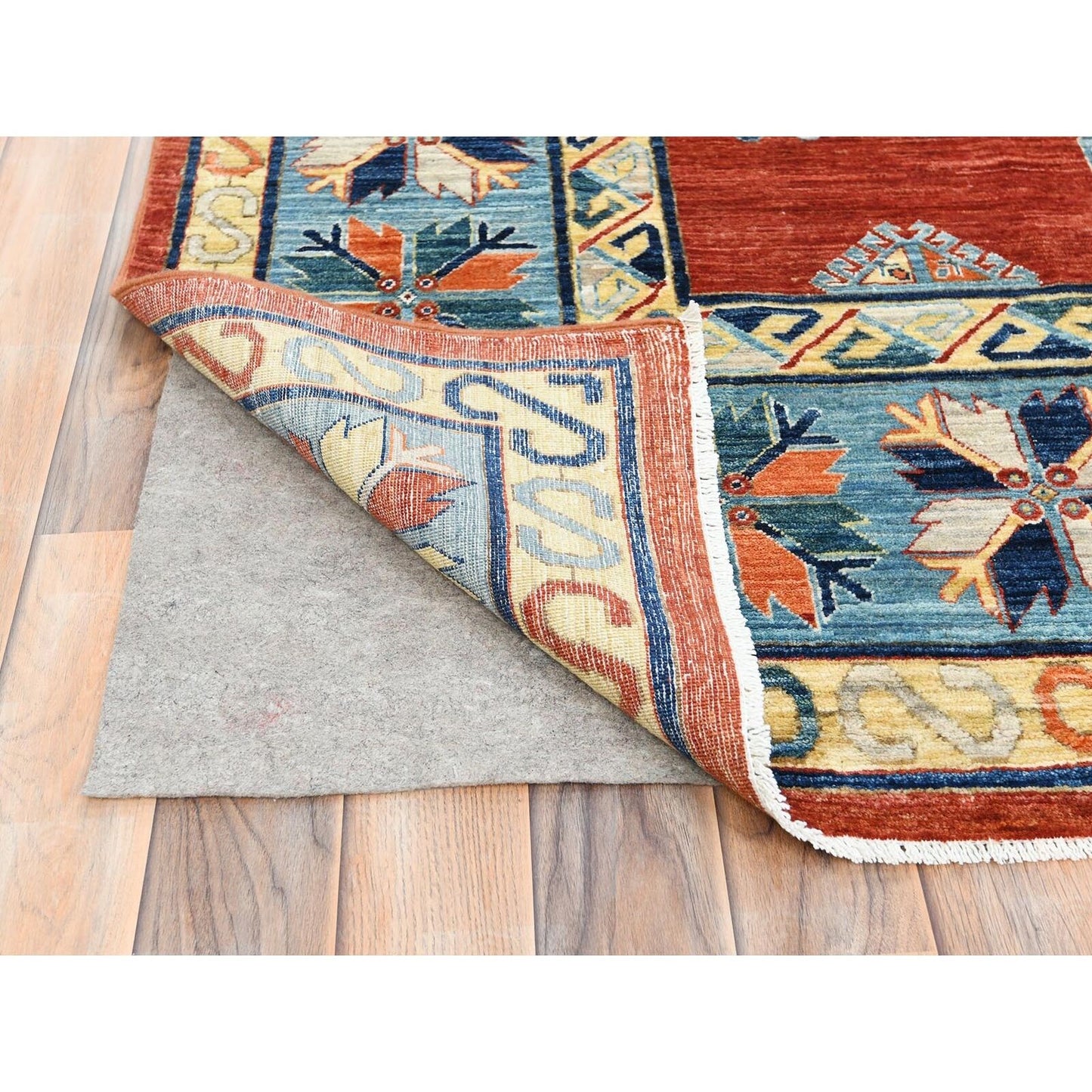 9'X12'2" Imperial Red Armenian Inspired Wool Hand Knotted Oriental Rug