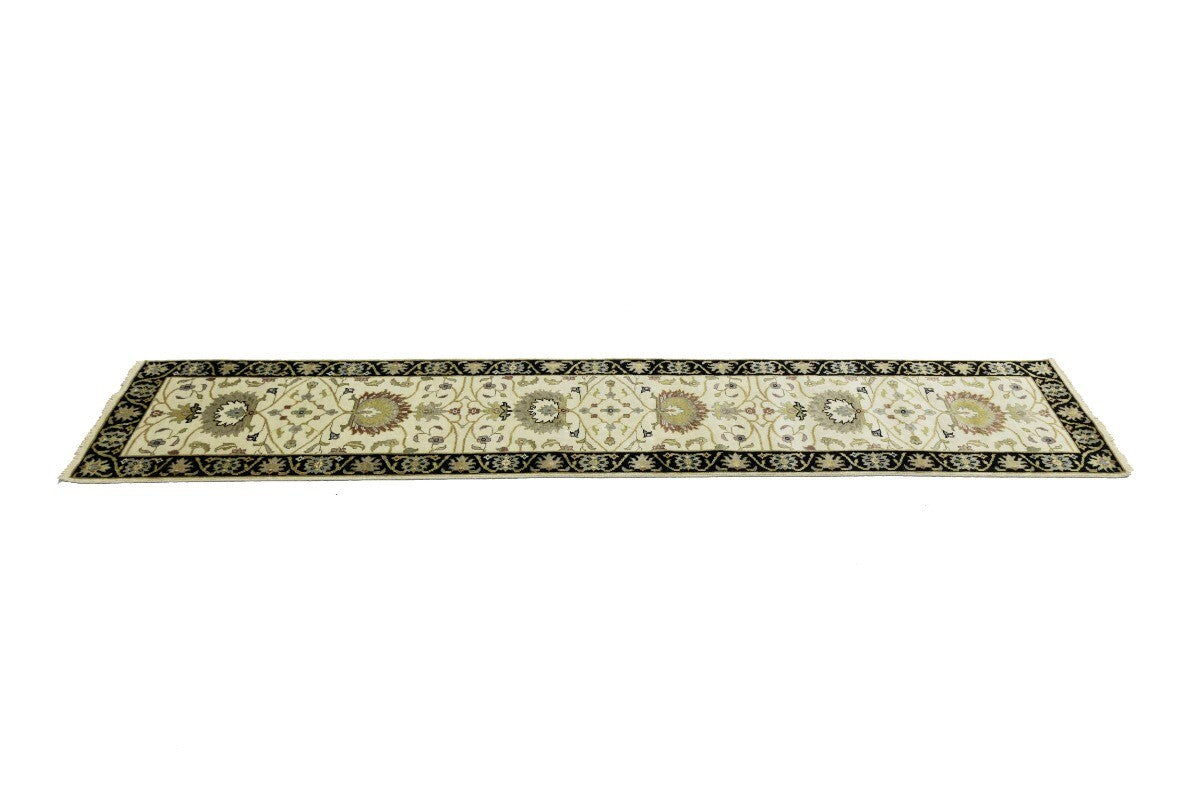 Oriental Wool Runner Rug Floral Chobi Peshawar