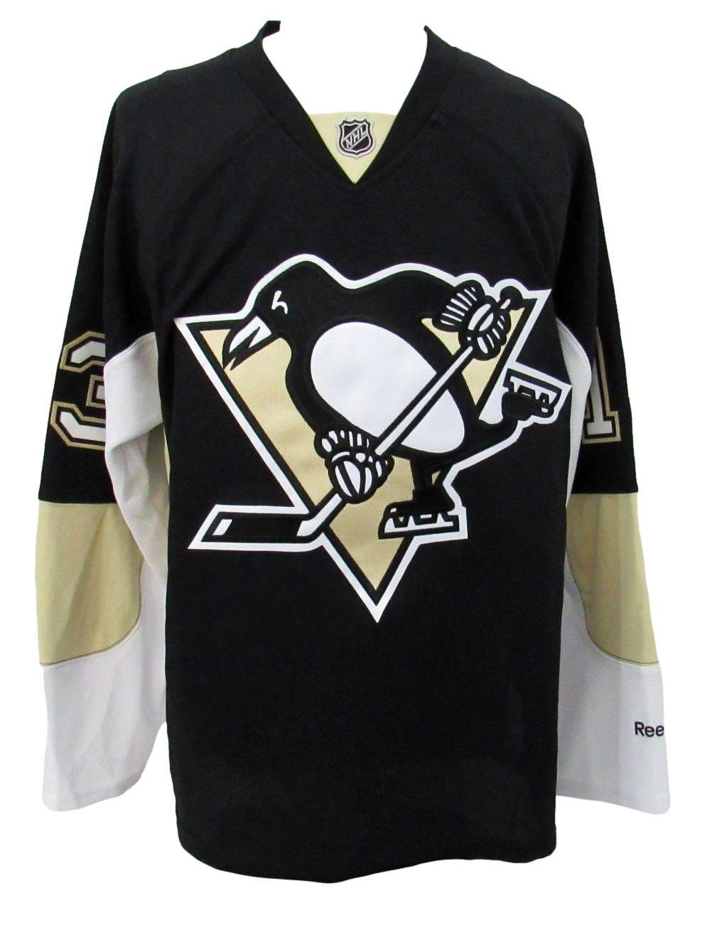 Nick Spaling Signed Penguins Reebok