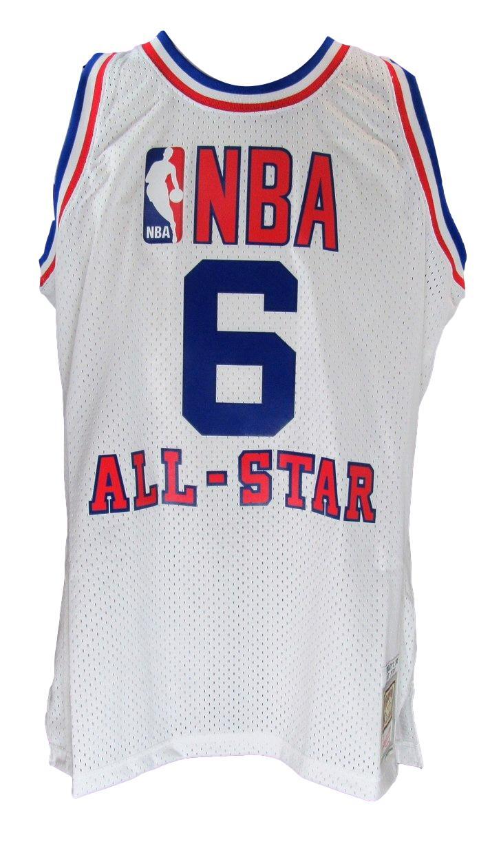 Julius Erving Hof Autographed Mitchell & Ness
