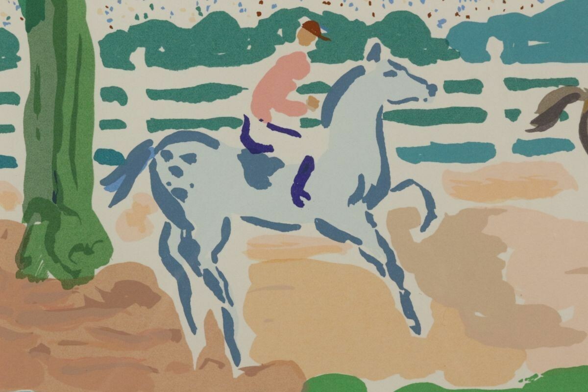 John Botz (American) - Horse Racing Original
