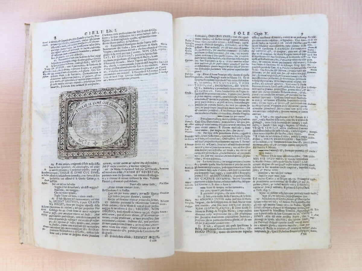 1653 First Edition Filippo Picinelli'S 'Mondo