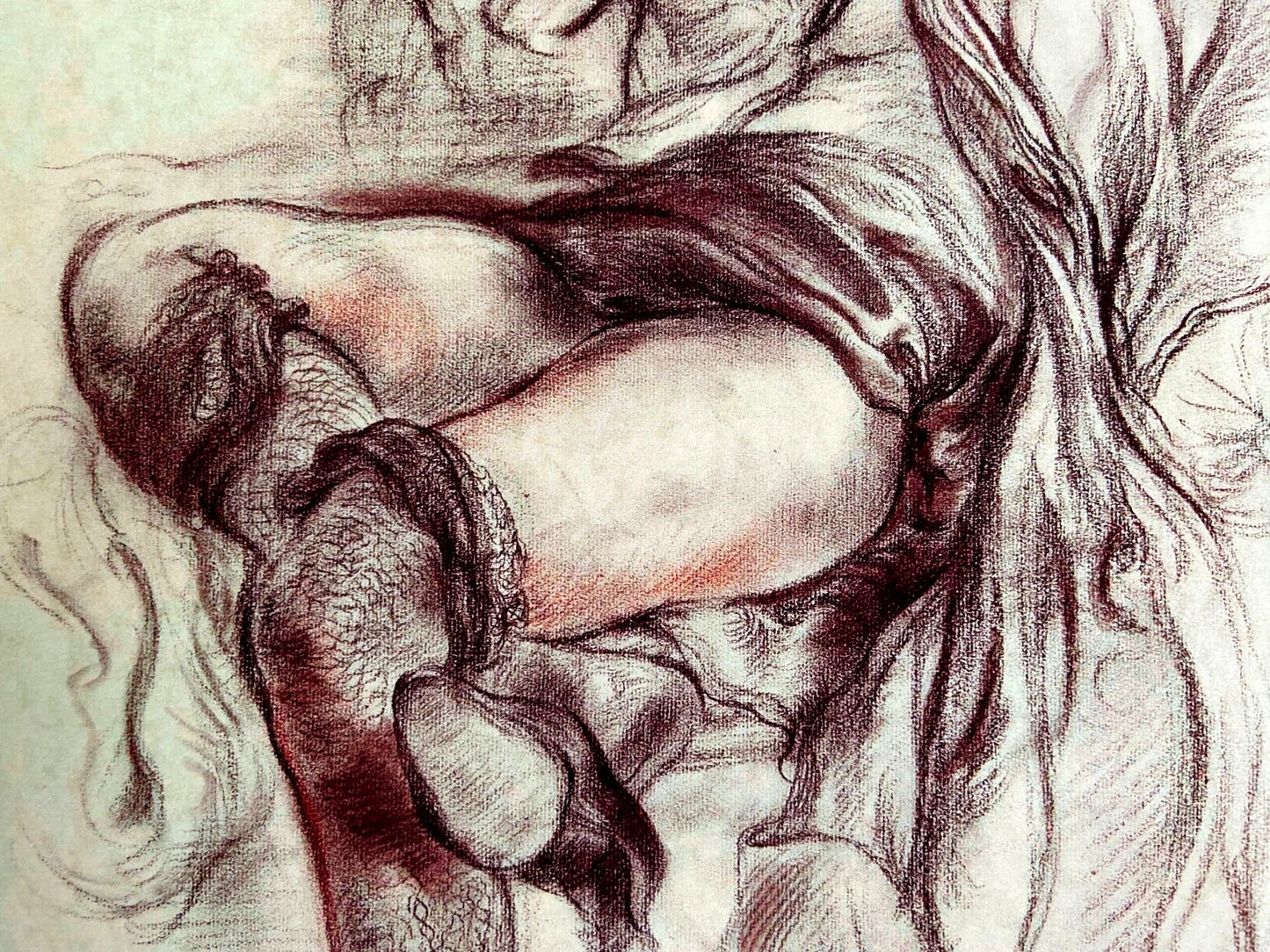 George Grosz Lithograph Coa Signed Op Numbered Stamp (Otto Dix)