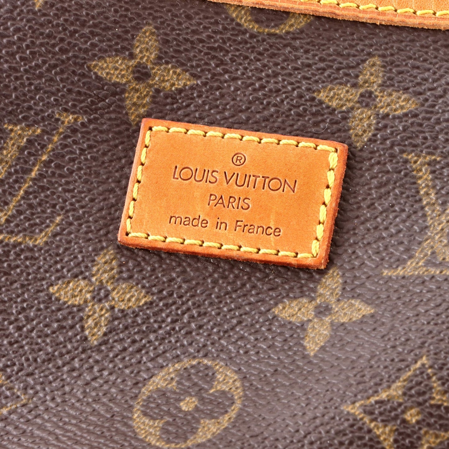 Louis Vuitton Saumur Handbag Monogram Canvas 35