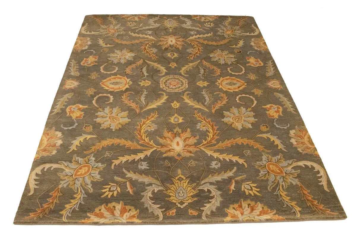 8X11 Ft Hand-Tufted Modern Oriental Rug Large