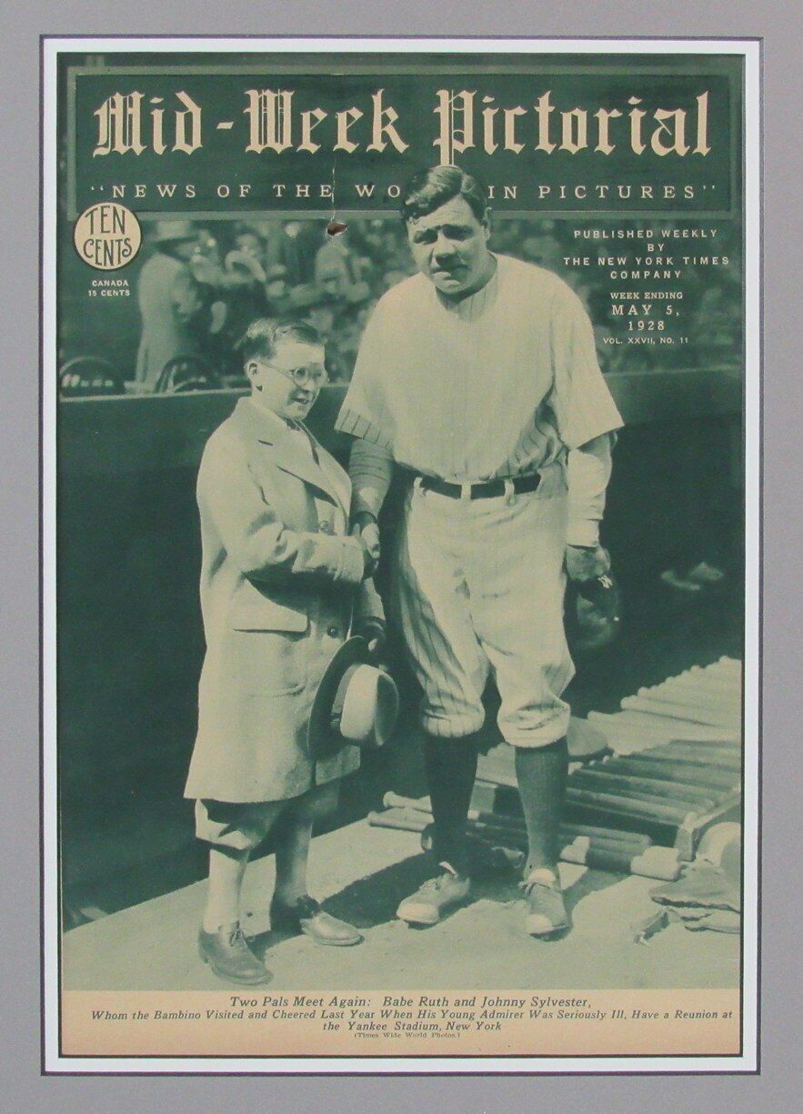 Mid-Week Pictorial Newspaper May 5, 1928 Babe