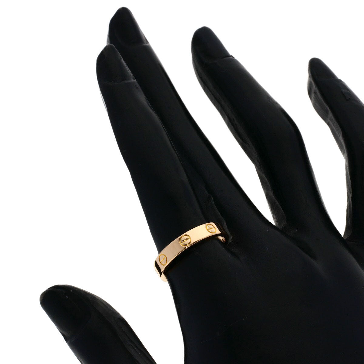 Cartier Ring Mini Love Ring #53 K18 Pink Gold