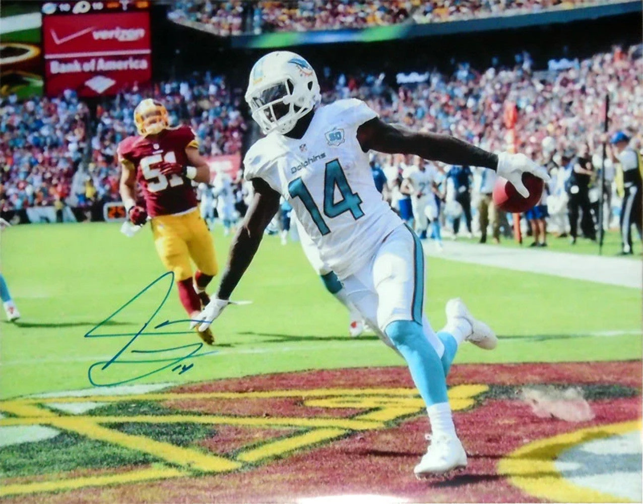 Jarvis Landry Autographed Game Winning Touchdown