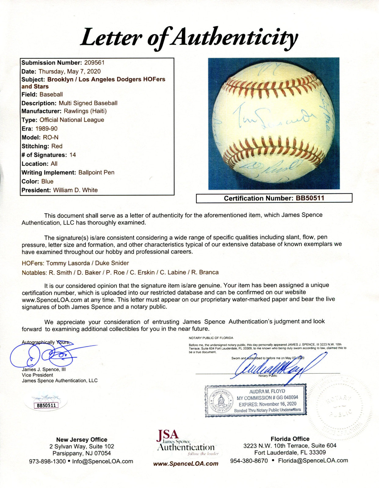 Brooklyn/Los Angeles Dodgers Hofers & Stars