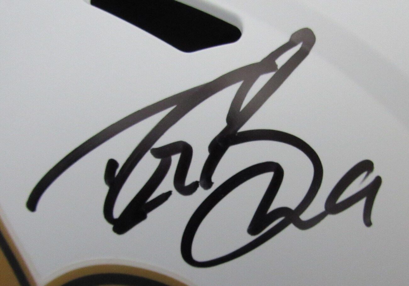 Drew Brees Autographed Full Size Lunar Replica