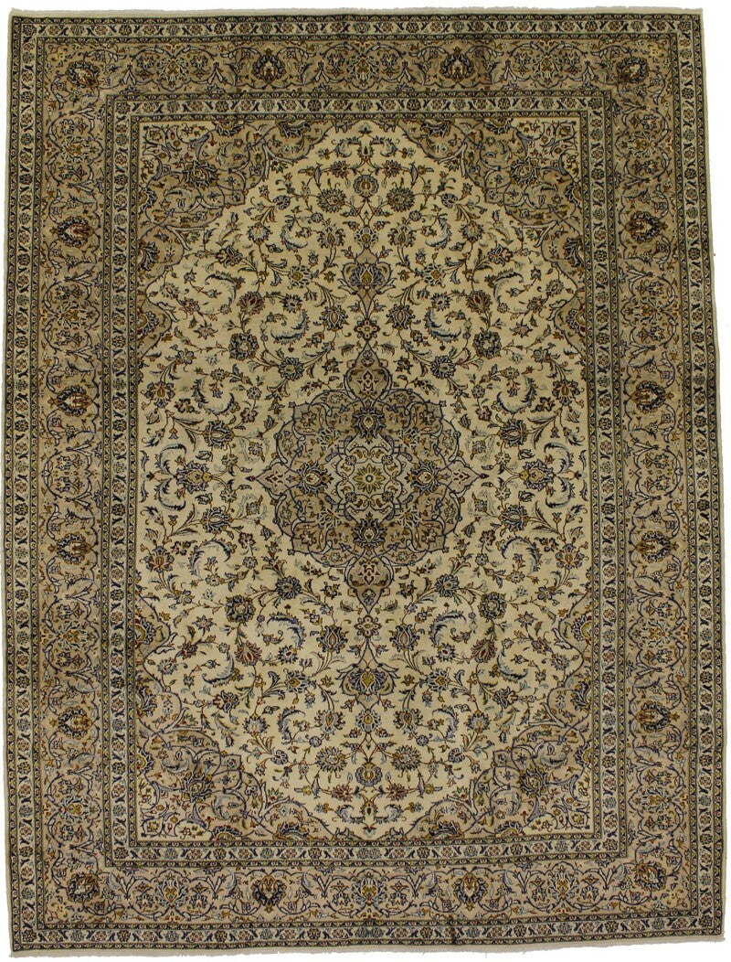 Semi-Antique Traditional Handmade Rug Oriental