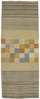 3X7 Ft Handmade Tribal Indo-Gabbeh Oriental
