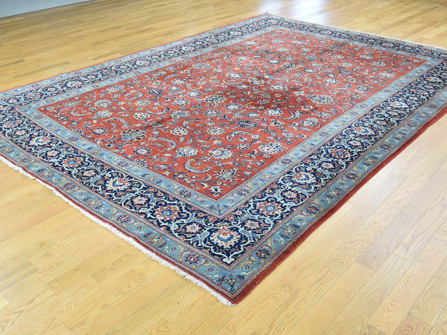 7'10"X11' Hand-Knotted Antique Full Pile Oriental Rug