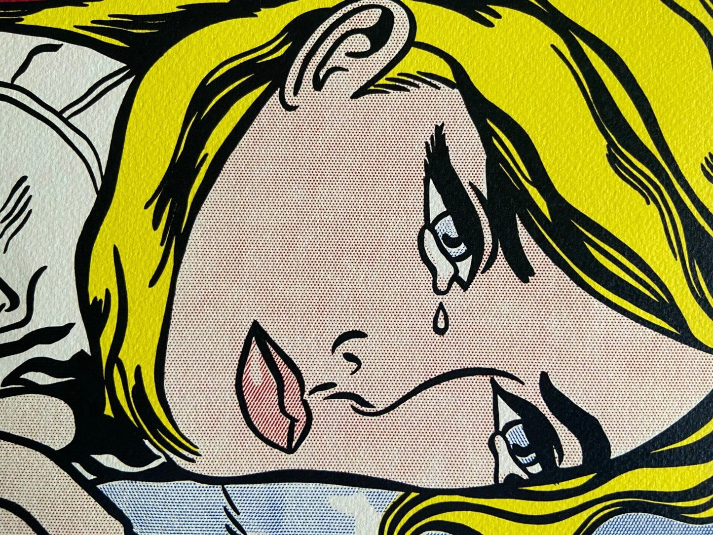 Roy Lichtenstein Lithograph Coa Signed Numbered