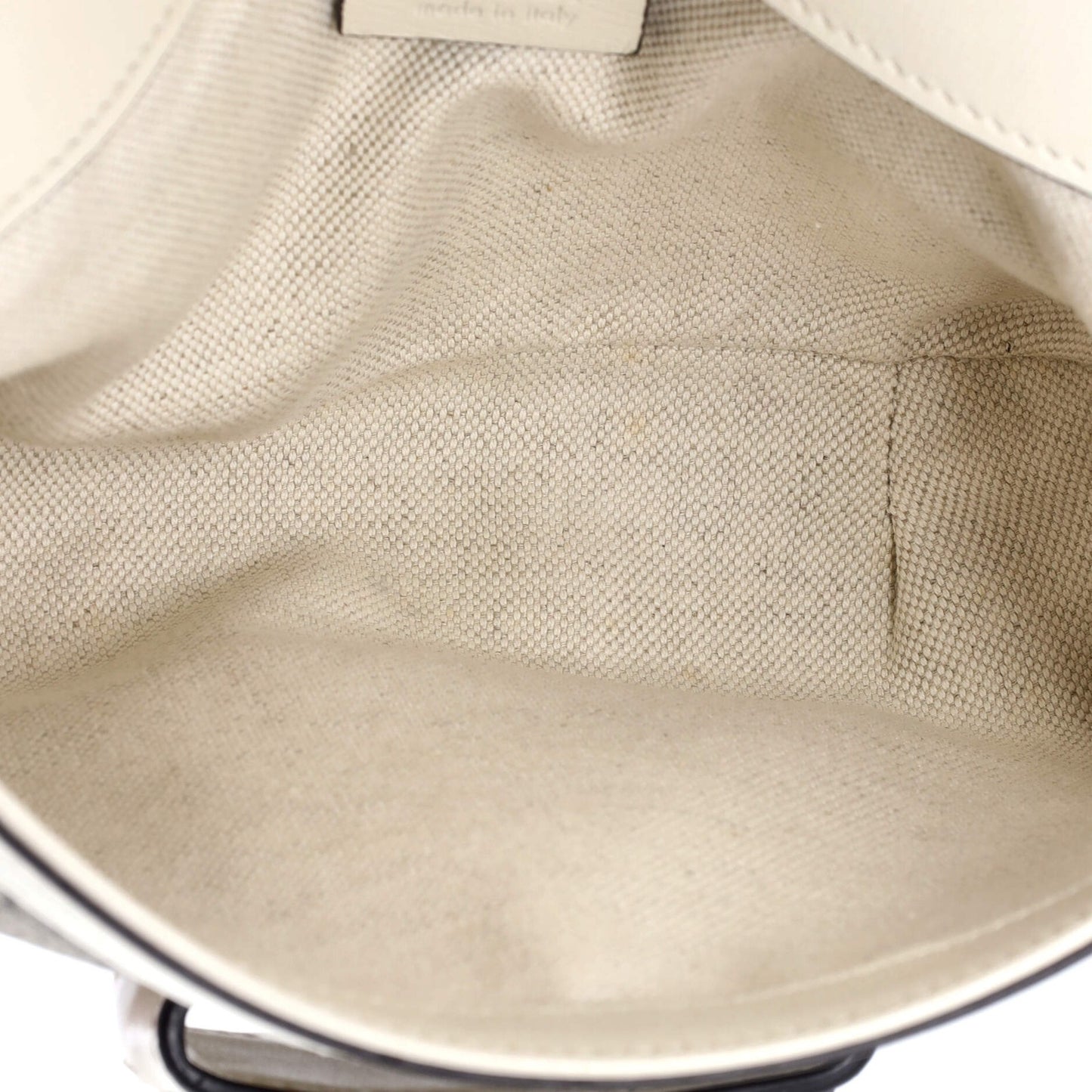 Gucci Horsebit 1955 Shoulder Bag Gg Coated Canvas With Leather Mini