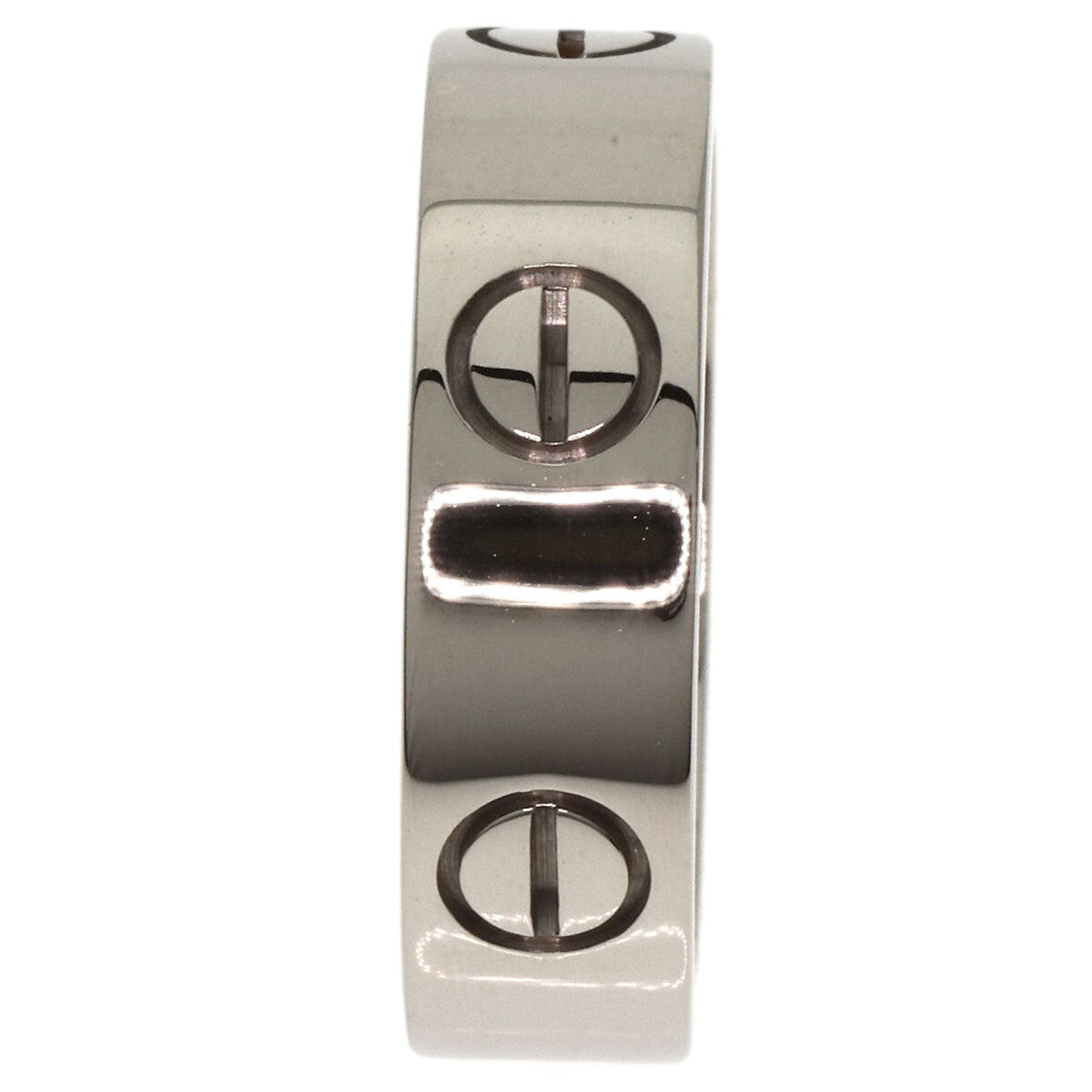 Cartier Ring Love Ring #52 K18 White Gold