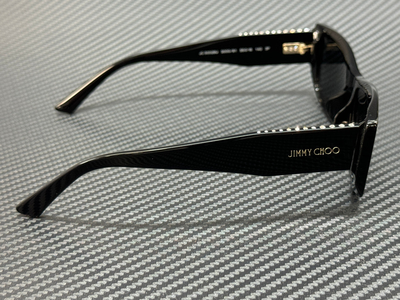 Jimmy Choo Jc50002Bu 500081 Black Grey Polarized