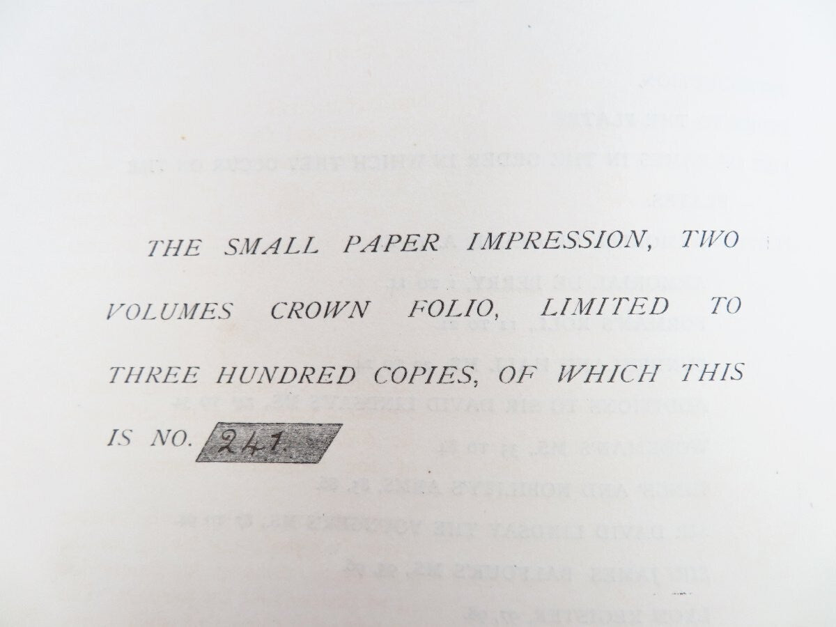 Robert Riddle Stodart 'Scottish Arms' Heraldry Book Richard Wagner Collection