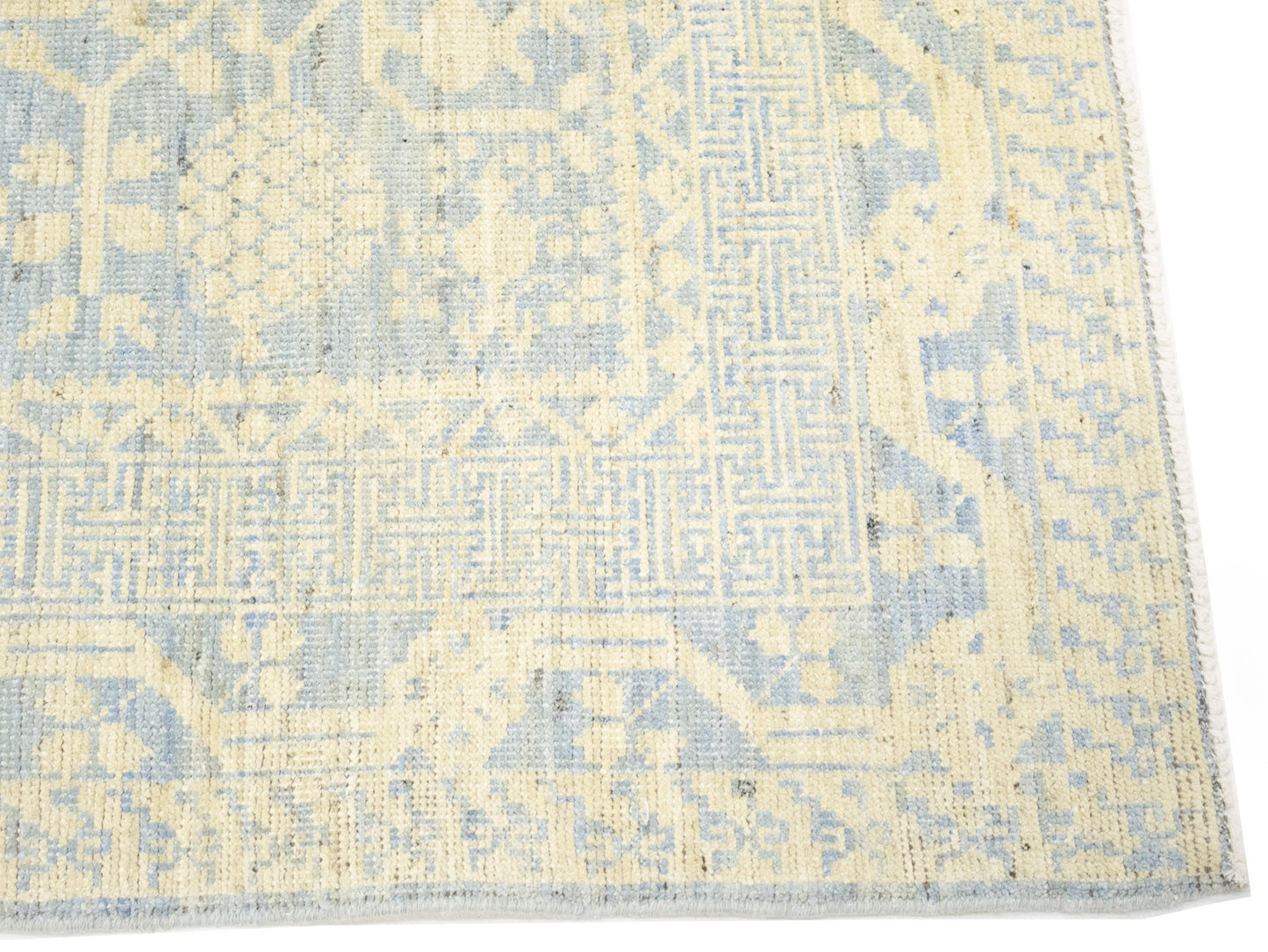 Handmade Khotan Rug Floral Classic Oushak